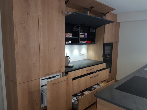 Fabrication placard rangement cuisine La Roche sur Foron